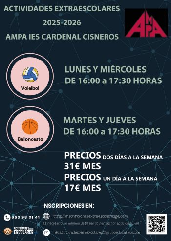 Cartel - Actividades